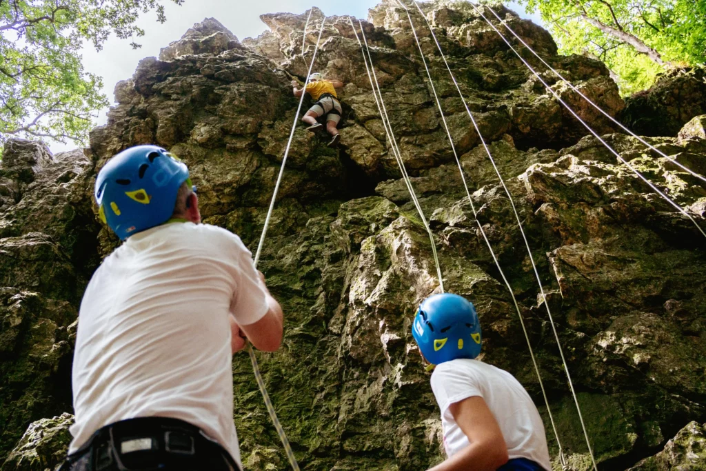 Initiation Escalade — Reportage & Campagne Social Media